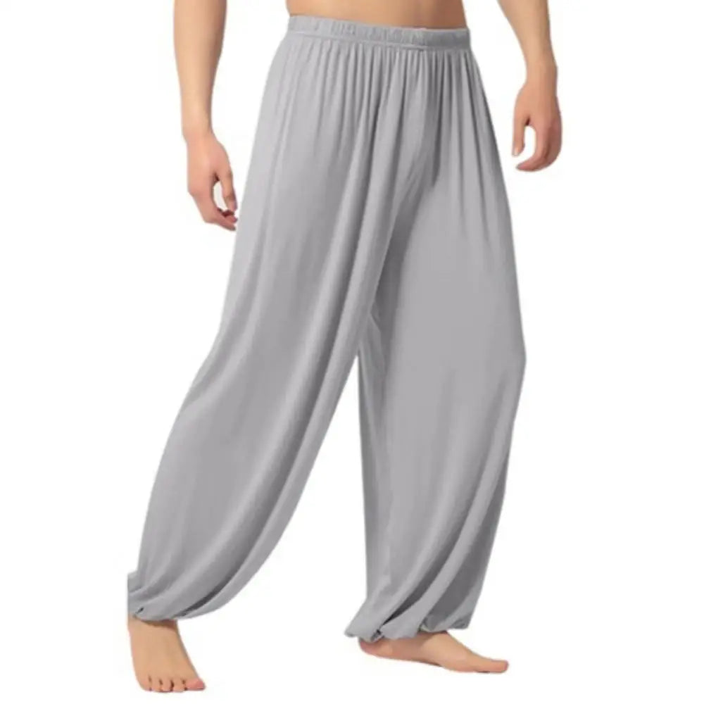 Men's Pant Solid Color Yoga Pant Morning Exercise