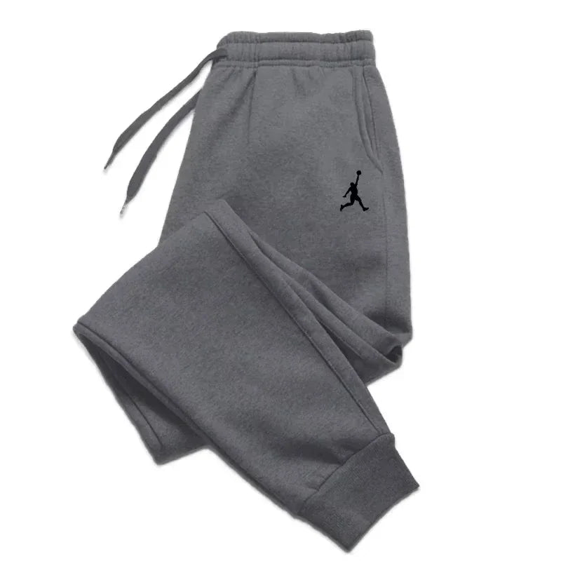 Mens Print Pants Autumn Winter