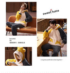 Couples Pajamas Women Men Winter Thicken Pyjamas Sleepwear