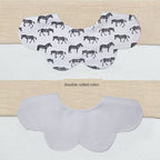 [2] Baby double-sided saliva towel ins K-style New arrival baby cotton bib Easiest for match double-sided saliva pocket bib
