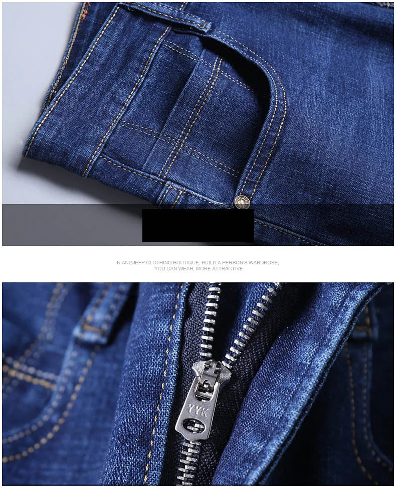Men Fashion Straight Jeans