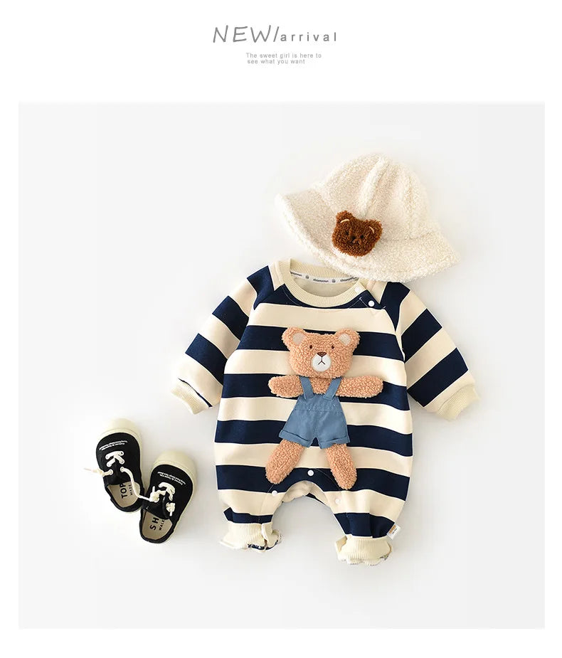 MILANCEL Baby Rompers Baby Girls Clothes Banana Baby Jumpsuit  Infant Girl Clothing