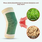 Warm Knee Warmers Thermal Arthritis Support for Elderly Adults Indoor Winter Sports Leg Protection Healthcare Pain Relief 1pair