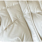 Children's Jacket Girl Thickened Cotton Padded Hooded Puffer Coat 4-8Y Boys Girls Warm Winter Clothes for Kids Shiny Outerwear