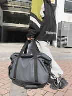 Handheld travel bag, large capacity sports and fitness bag