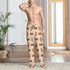 I Love Hot Moms Custom Pajama Pants