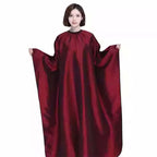 Custom Logo Water Repellent Adjustable Metal Button Hair Salon Work Hair Salon Hair Dressing Capes