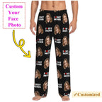 I Love Hot Moms Custom Pajama Pants