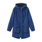 Waterproof Autumn Women's Mountaineering Coat Solid Big Pockets Hooded Loosse Female's Jacket Windproof Thermal outwear For Lady