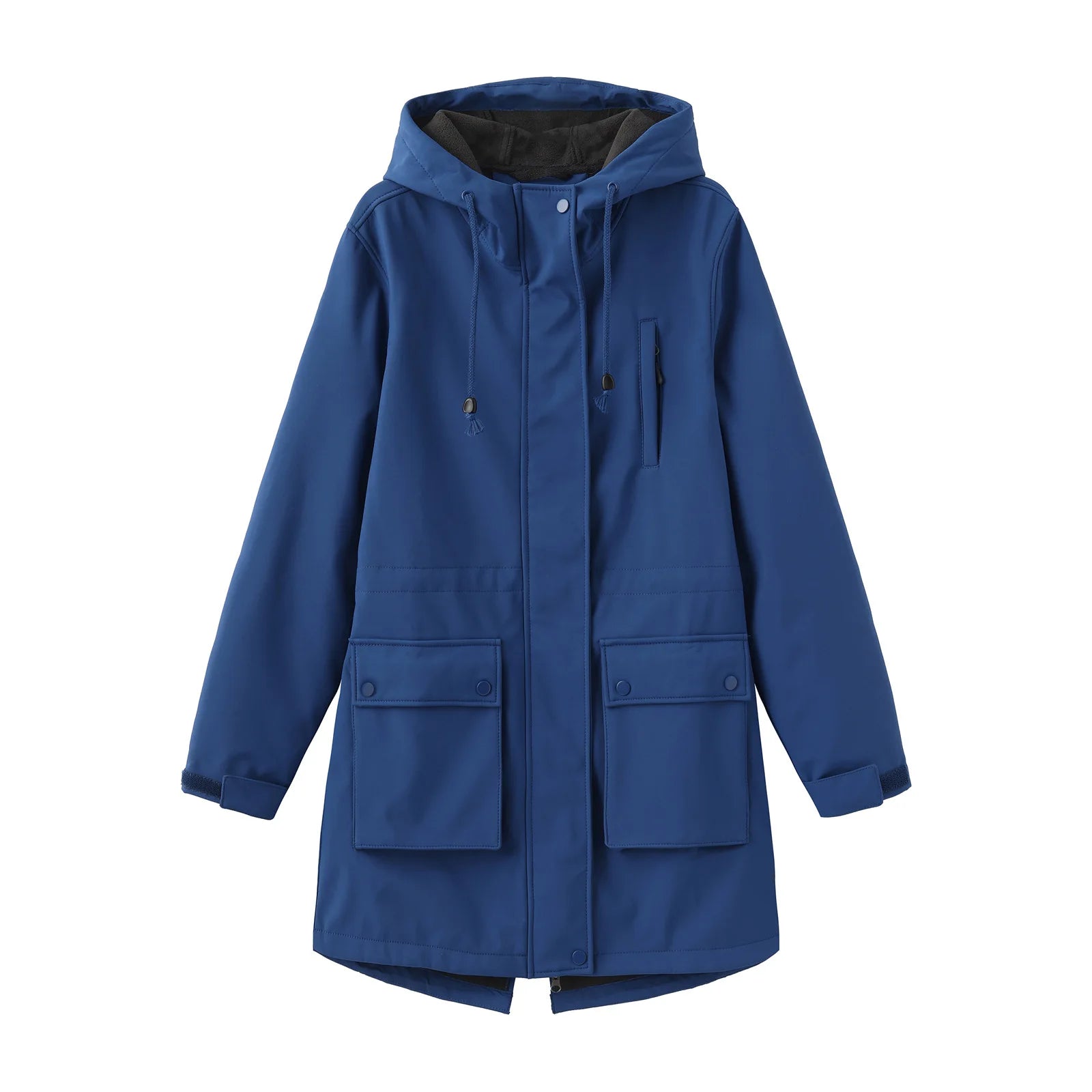 Waterproof Autumn Women's Mountaineering Coat Solid Big Pockets Hooded Loosse Female's Jacket Windproof Thermal outwear For Lady