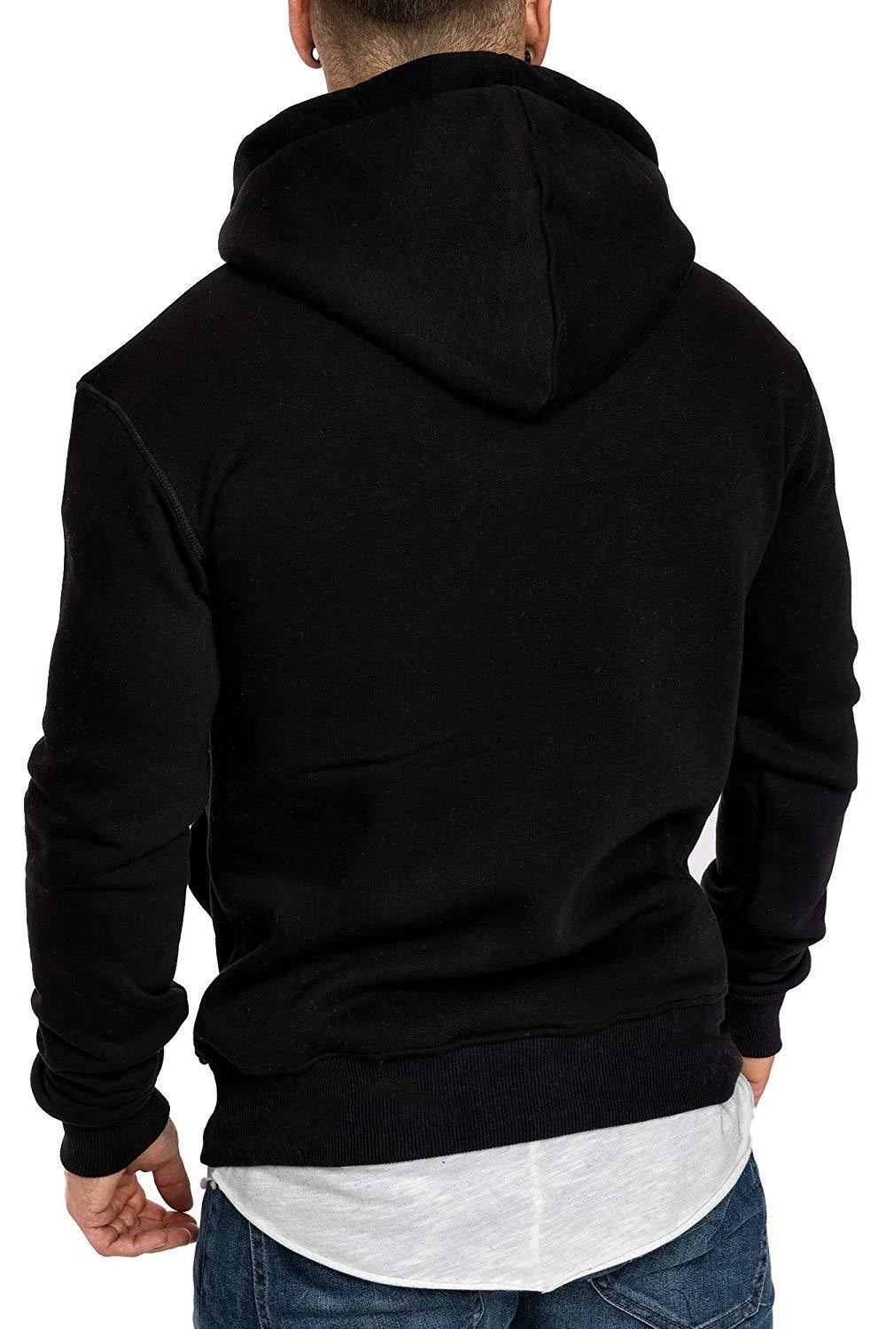 New Sweater Men 2022 Autumn Winter Knitted Men's Sweater Casual Hooded Pullover