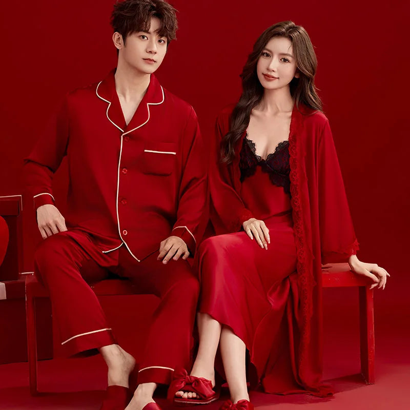 Couple Wedding Pajamas