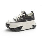 Women's Shoes High on Platform Retro Ladies Footwear Y2k Fashion Casual Light Cheap Offer Daily Routine 39 Vulcanized Shoe Deals