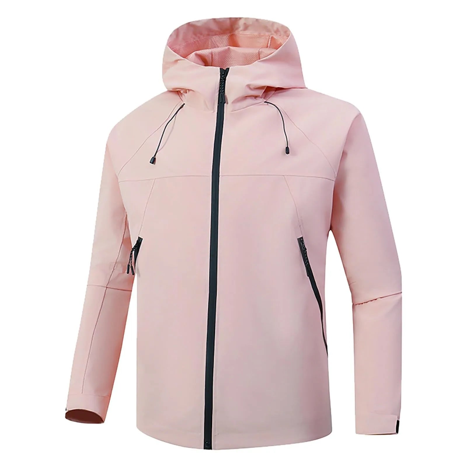 Women'S Jacket New Autumn Thin Coat Casual Windbreaker Female Protection Jacket Basic Zipper Coat Tops Chaquetas De Mujer
