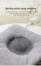 Baby Bath Towel Cartoon Animal Newborn Girl Boy Wrap Blanket Absorbent Baby Bathrobe Hooded Coral Fleece Bath Towels 0-12 Months