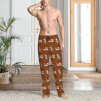 I Love Hot Moms Custom Pajama Pants