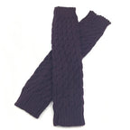 New Women Autumn And Winter Legwarmers Kapron Hemp Flowers Kneepad Leg Warmer Female Girls Pile Heap Socks Sports Safety