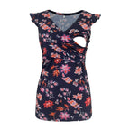 Maternity Clothes For Women Breastfeeding Clothing Short Sleeve