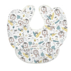 Baby Bibs INS Nordic Style Angel Feed Pocket Burp Girl Boy Infant Meals Bib Waterproof Easy Clean Cute Elephant Bibs Soft PU