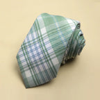 Cotton Plaid Ties For Men Women Casual Wine Red Stripe Necktie For Wedding Party Boys Girls SuitsTie Skinny  Necktie Gravatas