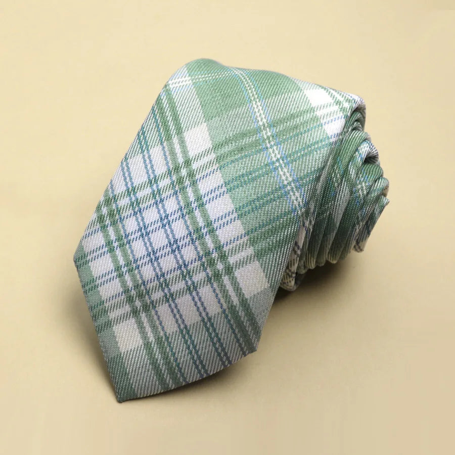 Cotton Plaid Ties For Men Women Casual Wine Red Stripe Necktie For Wedding Party Boys Girls SuitsTie Skinny  Necktie Gravatas