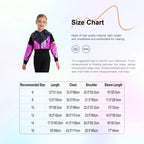 Girl Hooded Tops Long Sleeve Zipper Jacket Fashion Print Short Jacket Casual Coat Outerwear Jazz Dance Performance Costume