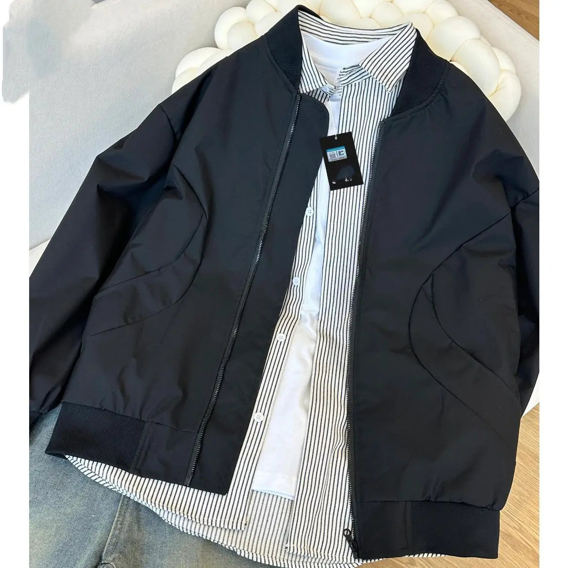 Men Casual Jacket Stylish And Versatile Outerwear For Spring And Autumn