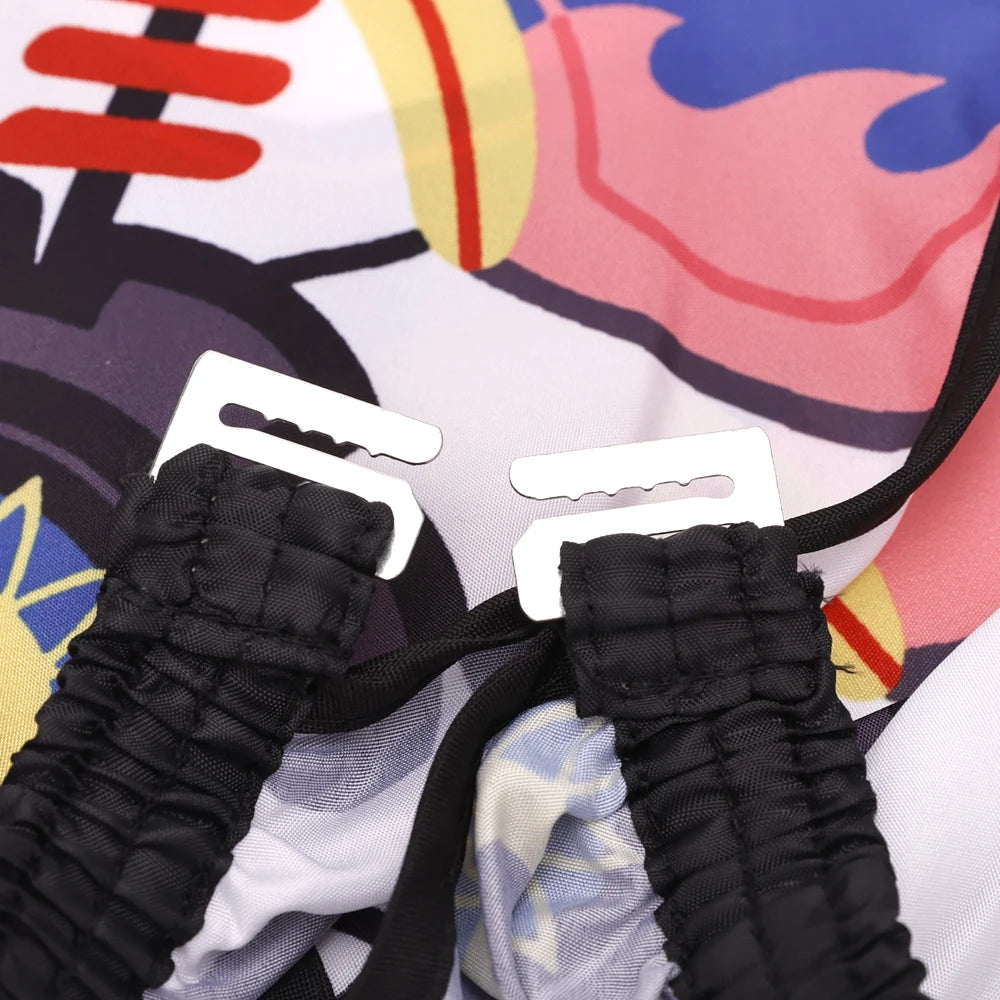 Salon Kids Hairdressing Cape Hairdresser Cartoon Pattern Haircut Styling Gown Barber Shop Household Child Hair Cut Cape Apron