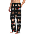 I Love Hot Moms Custom Pajama Pants