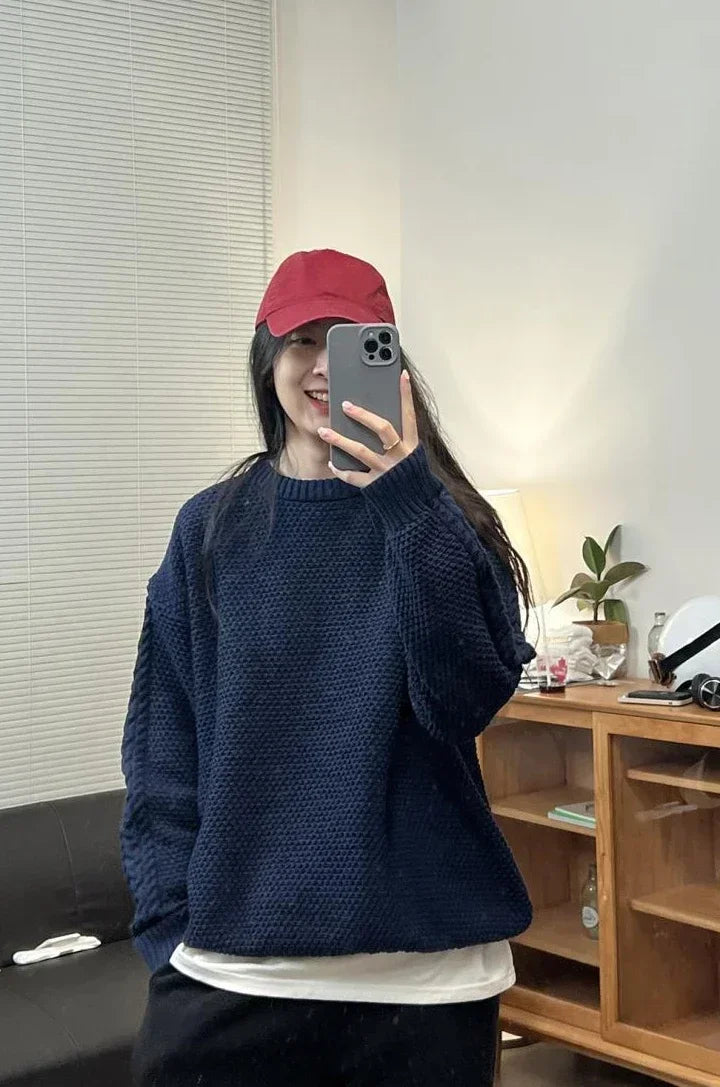 Man Clothes Red Coat Jacket Knitted Sweaters