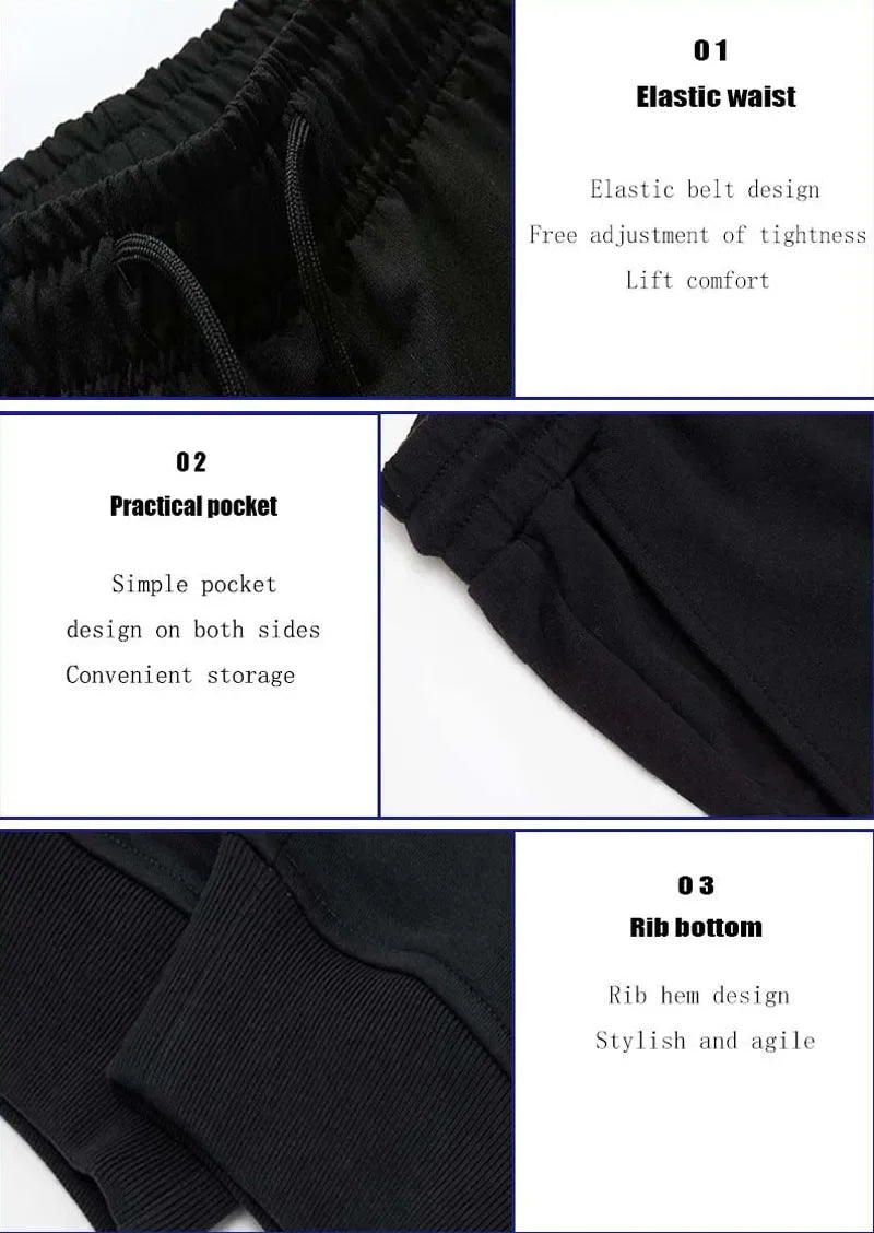 Men's Pant PUAIA Print s Autumn/Winter New Sport Jogging Trousers Fitness Loose Fit Clothing Solid Color Outfit Streetwear Pants
