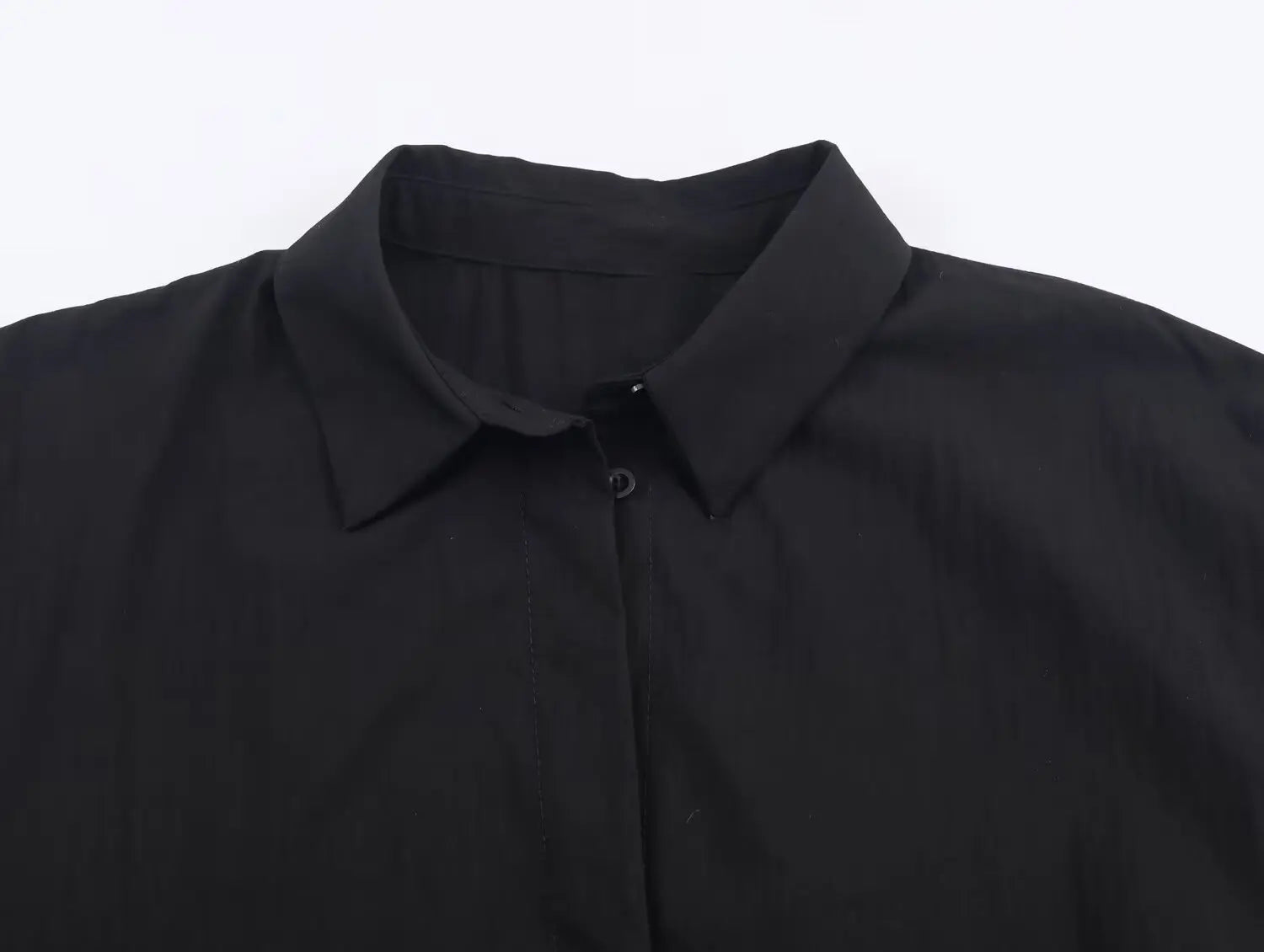 Women Black Shirts for Women Female Fashion Long Sleeve Blouses Women's Casual Shirt