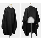 Professional Barber Cape Hair Cutting Cape Waterproof Silicone Collar Transparent Anti Static Salon Cape Eagle Shawl Style