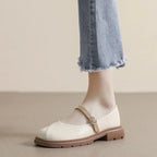 Shoes for Women Low Heel Elegant Round Toe Non Slip Woman Flats 2025 Trend On Popular Fashionable Offer Summer Vacation Shoe a