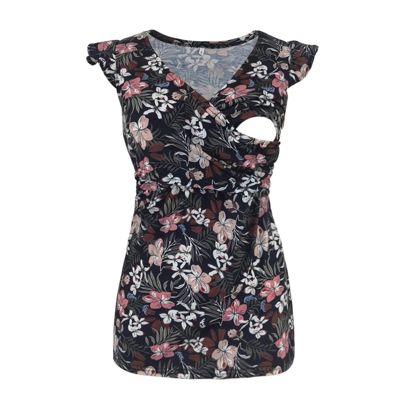 Maternity Clothes For Women Breastfeeding Clothing Short Sleeve