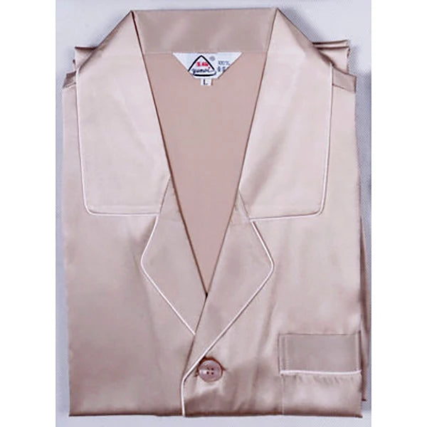 Men's 100% Real Silk Pajamas Set for Men Sleepwear