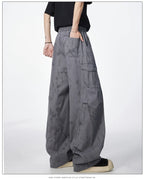 Men Outdoor Mountaineering Sports Long Pant Fashionable Workwear Casual Pants