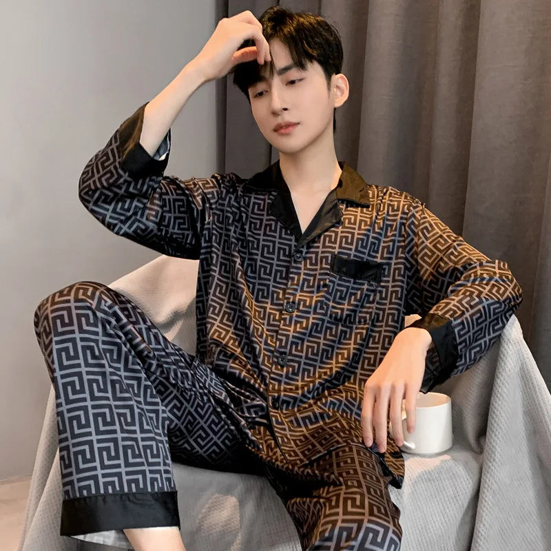 Pajamas Men Spring Summer