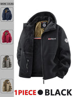 Men's Autumn and Winter Outdoor Hooded Jacket