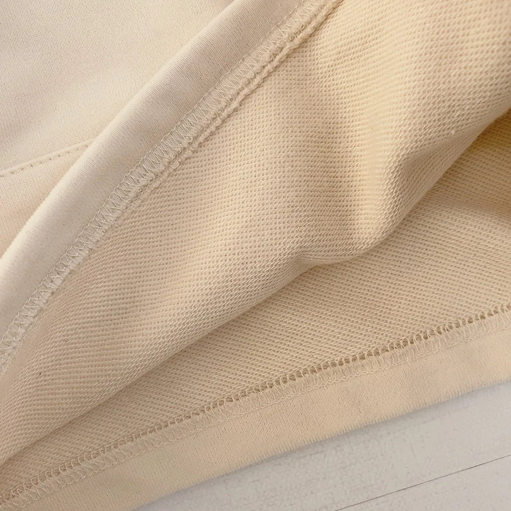 2024 Spring New Baby Boy Bear Hooded Sweatshirt Toddler Girls Cotton Clothes Embroidery Tops Kids Hoodies Outwear