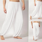 Men's Pant Solid Color Yoga Pant Morning Exercise