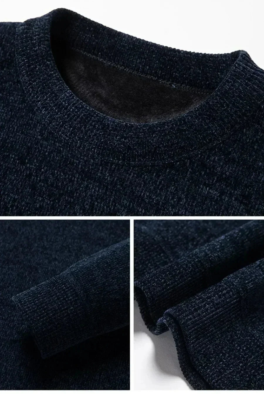 Men's Sweater Thickened Knitted Pullover