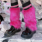 Leopard Print Leg Warmers
