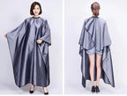 Custom Logo Water Repellent Adjustable Metal Button Hair Salon Work Hair Salon Hair Dressing Capes