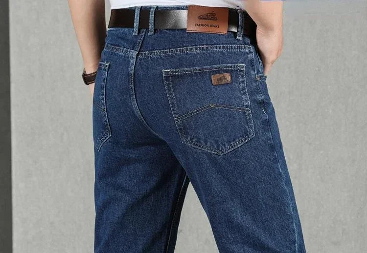 Jeans for Men Work Wear Male Cowboy Pants