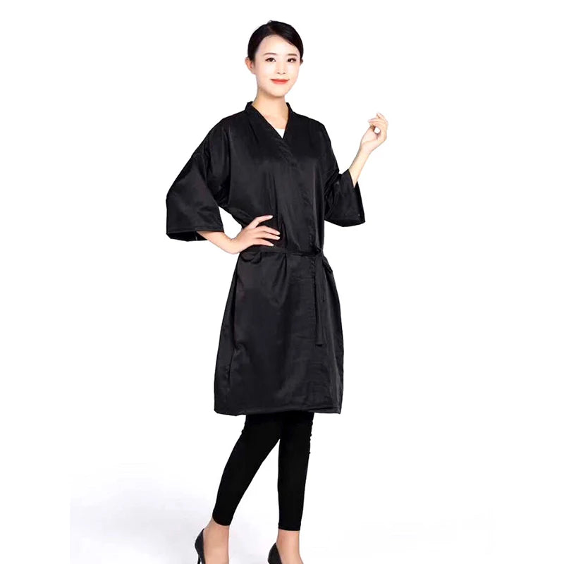 Lightweight Salon Client Gown Hair Cutting Smock Robe Cape for Professional Stylists Hairdressing Salon Smock