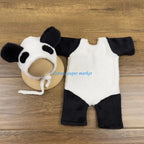 090B Baby Animal Costume For Photoshoots Comfortable Newborns Photography Outfit Gift For Birthdays Celebration