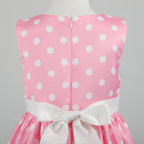 Girls' clothing, girls' baby clothes, skirt with bow and polka dot pattern, imitation show, Halloween party, exquisite clothing