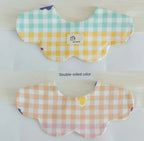 [2] Baby double-sided saliva towel ins K-style New arrival baby cotton bib Easiest for match double-sided saliva pocket bib