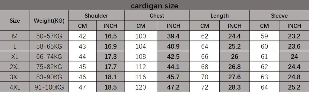 Men Cardigan Sweater 2025 Autumn Winter